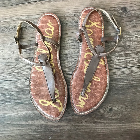 Brown Sam Edelman Sandals - Picture 1 of 4